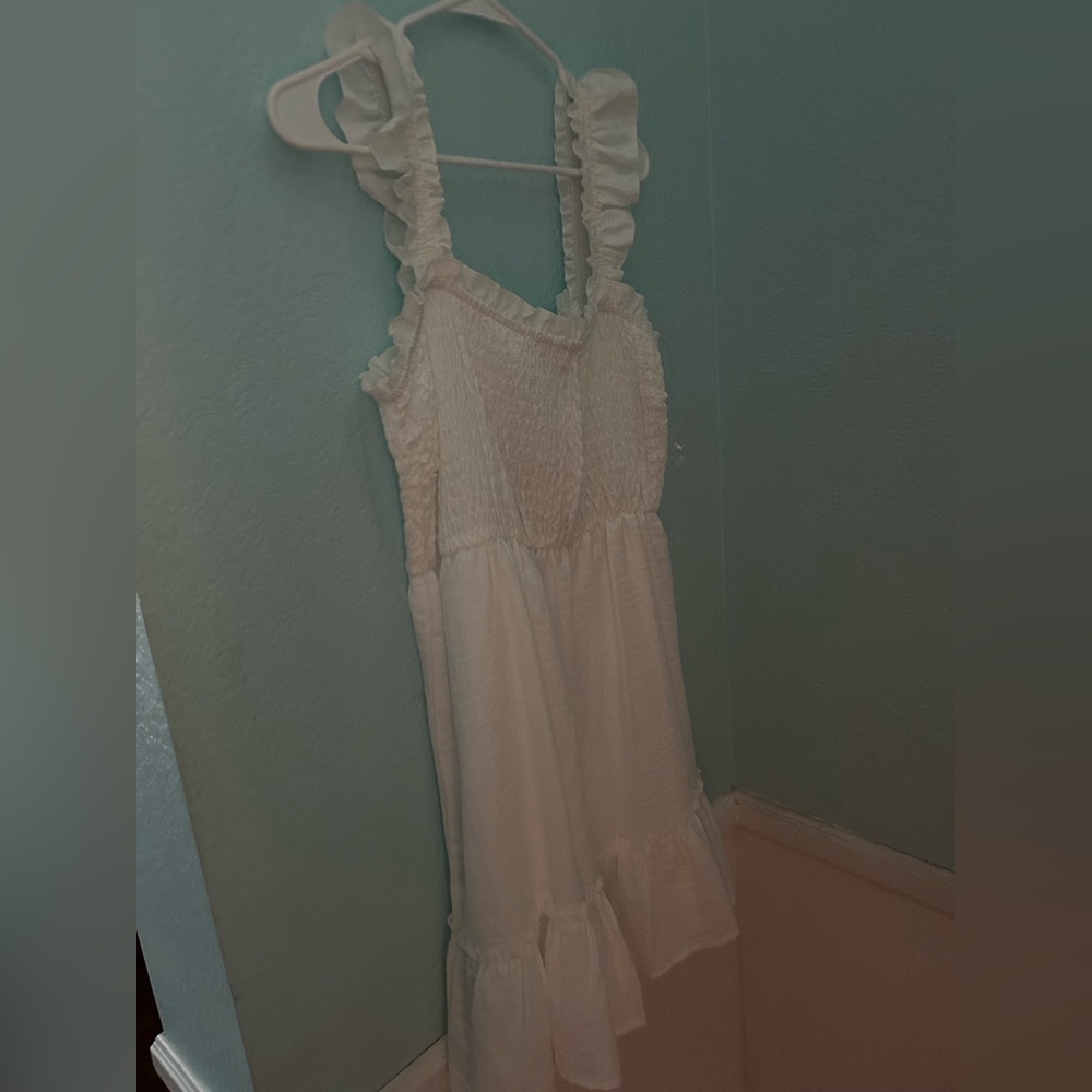 Lily Rose Ivory Textured Dress